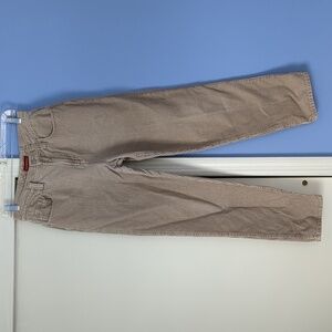 Size 9 Palmetto's Corduroy Pants Beige Basic Minimalist Capsule Wardrobe